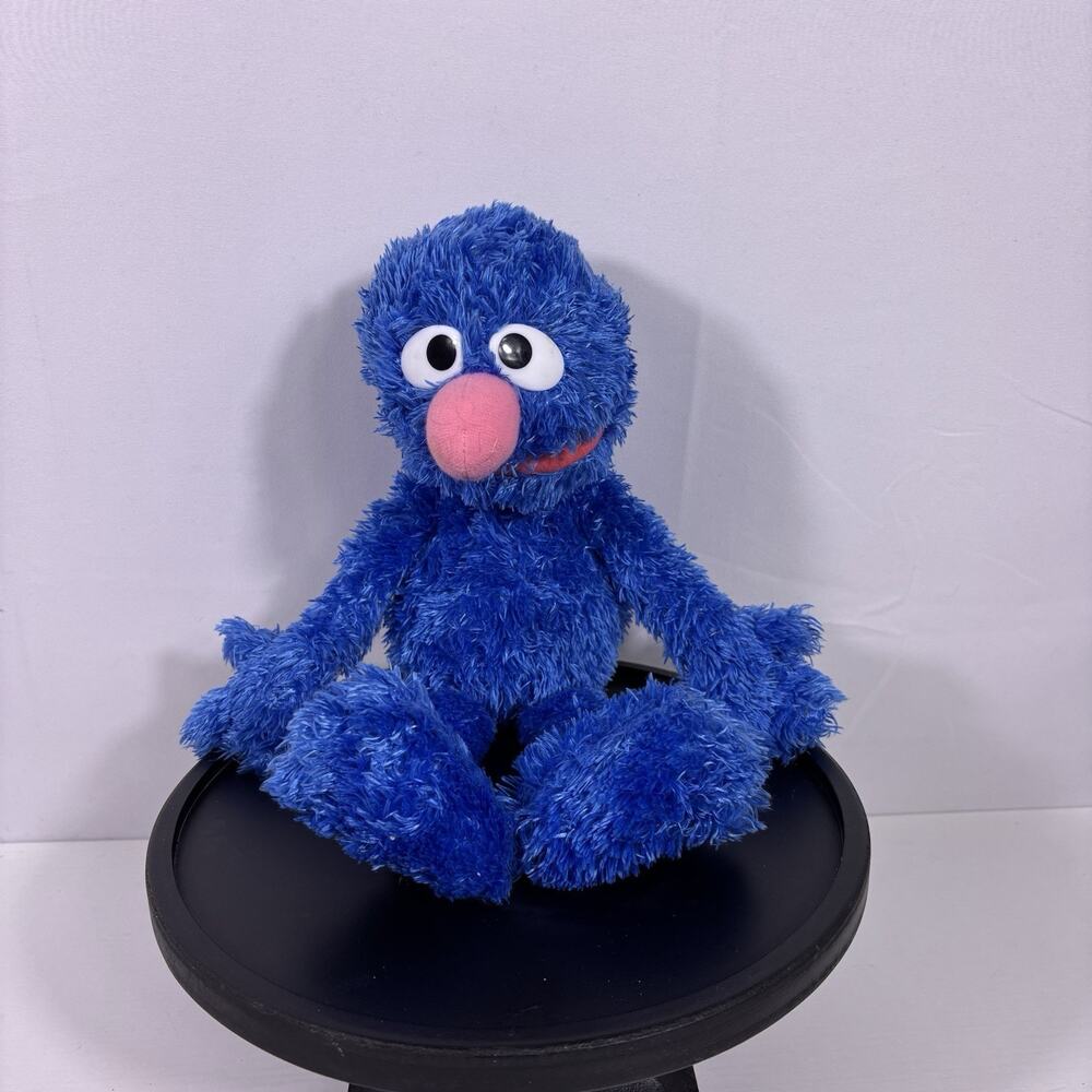 Sesame Street Grover Plush 13” Gund 75353 Blue Muppet Stuffed Animal